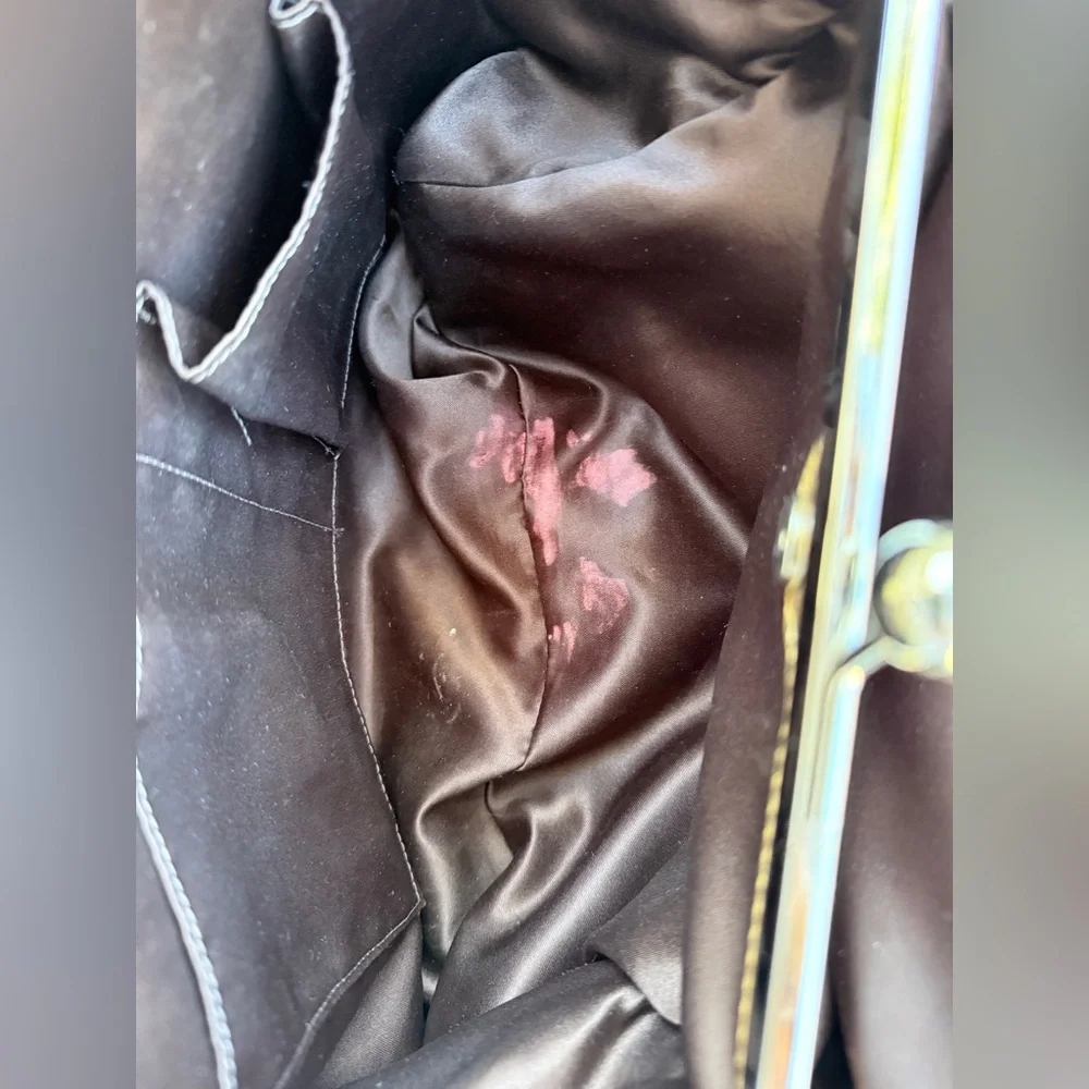 Coach Signature Stripe Kisslock Carryall - Picture 10 of 16